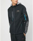 Blouson Sweat Hybride Aston Martin Racing noir