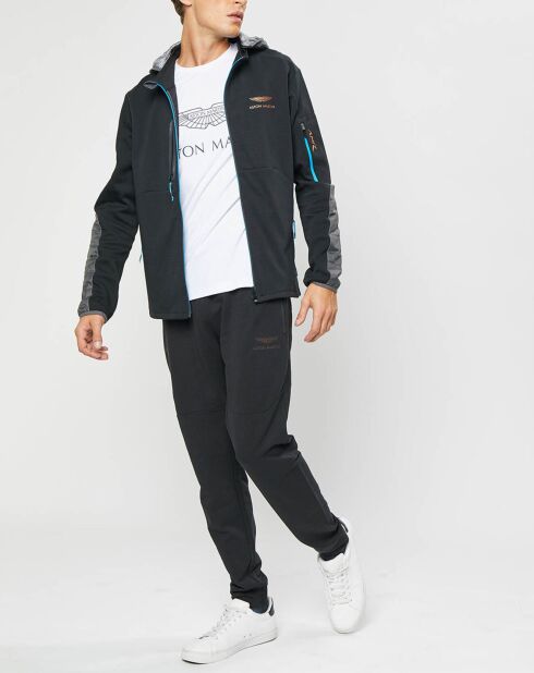 Blouson Sweat Hybride Aston Martin Racing noir