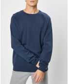 Sweat Raglan Crew bleu marine