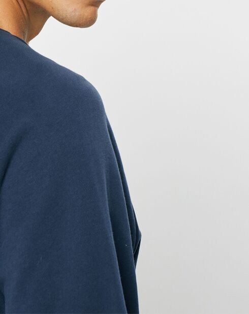 Sweat Raglan Crew bleu marine