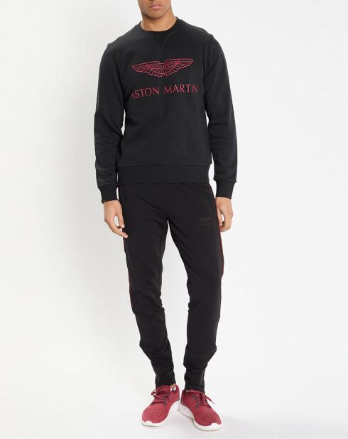 Sweat col rond Aston Martin Racing noir