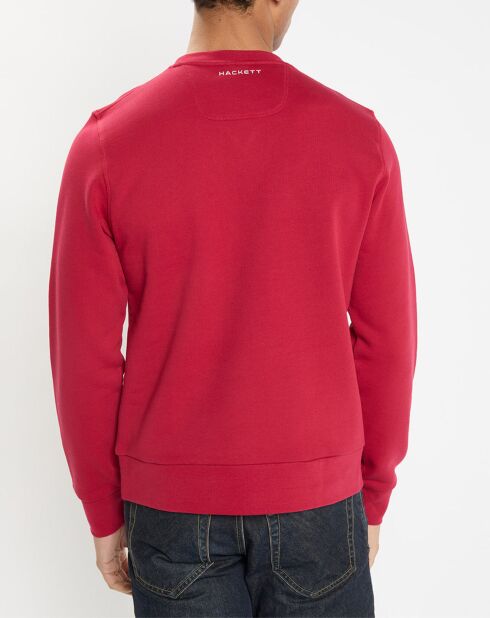 Sweat col rond Aston Martin Racing rouge