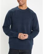 Sweat col rond Aston Martin Racing bleu marine