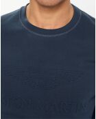 Sweat col rond Aston Martin Racing bleu marine