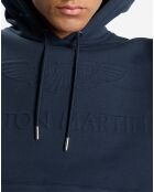 Sweat à capuche Aston Martin Racing bleu marine