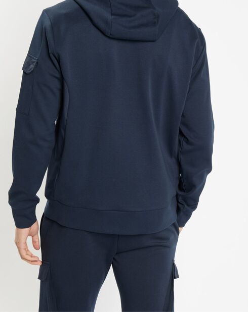Sweat zippé Aston Martin Racing bleu marine