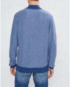 Pull col montant Armur bleu moyen