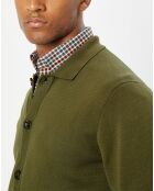 Cardigan en Maille kaki