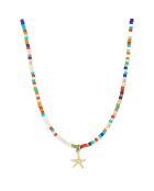 Collier Miyuki Summer Etoile De Mer en Laiton doré