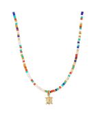 Collier Miyuki Summer Tortue en Laiton doré