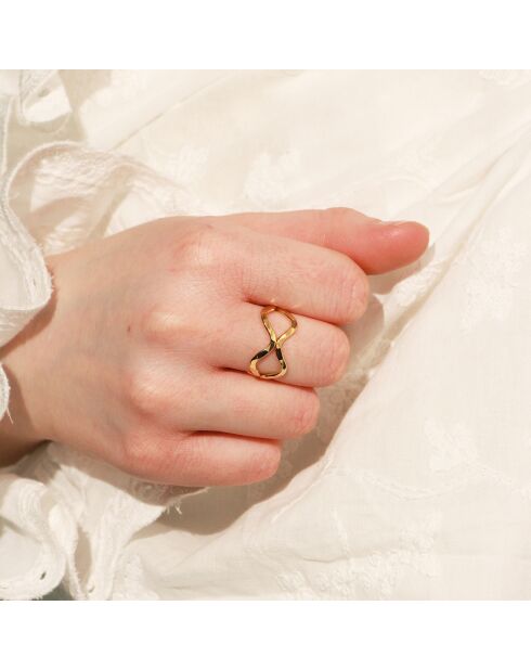 Bague Solène en Laiton doré