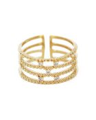 Bague Rania en Laiton doré
