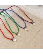 Collier Summer Grigri en Laiton doré