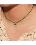 Collier Summer Grigri en Laiton doré