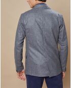 Veste 100% Laine Jess grise