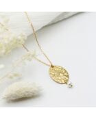 Collier Ella en Laiton doré