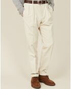 Pantalon en Velours côtelé Tom craie