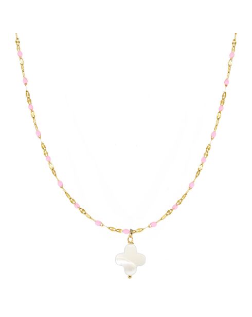 Collier Alena en Laiton doré
