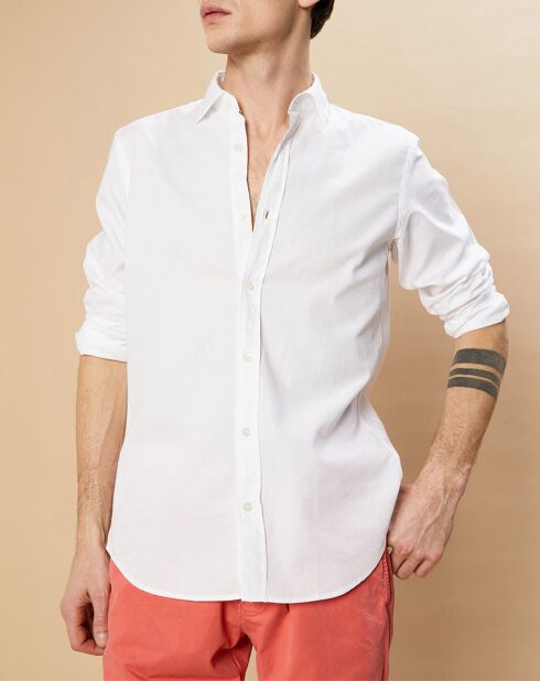 Chemise Slim Sammy blanche