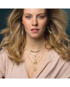 Collier New Pia en Laiton doré