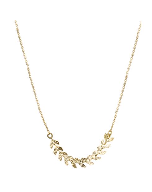 Collier New Pia en Laiton doré