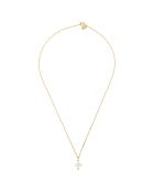Collier Croix en Laiton doré
