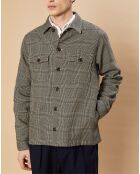 Veste en Lin & Coton Day marron/beige