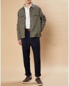 Veste en Lin & Coton Day marron/beige