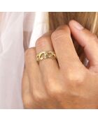 Bague Estania en Laiton doré