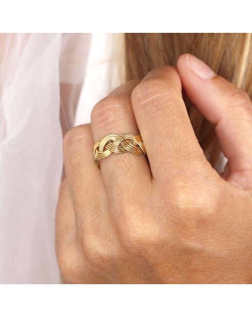 Bague Estania en Laiton doré