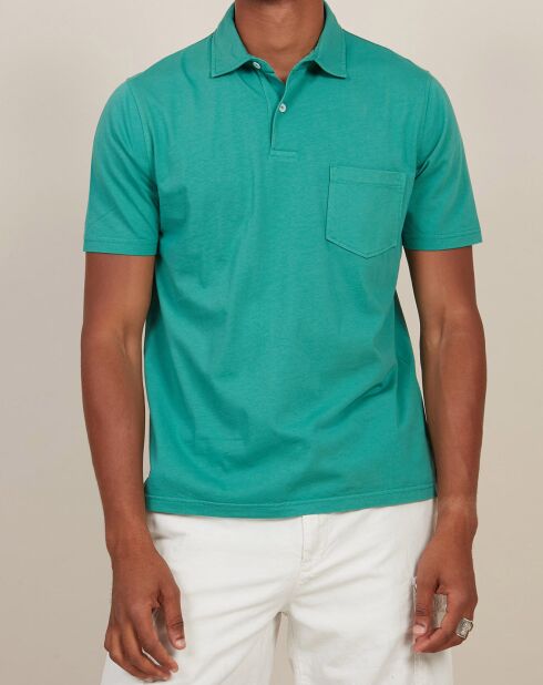 Polo Jersey vert