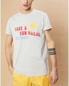 T-Shirt Tee Sun Break stone