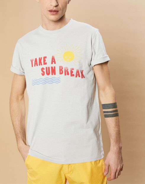 T-Shirt Tee Sun Break stone