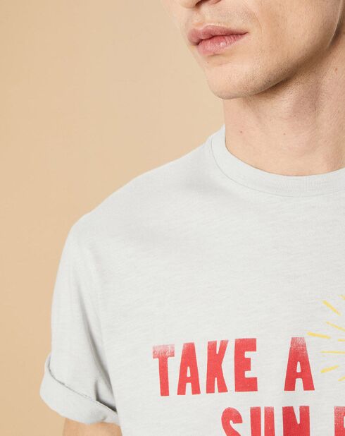 T-Shirt Tee Sun Break stone
