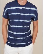 T-Shirt Pocket Crew worker bleu