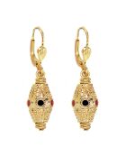 Boucles d'Oreilles Kamala en Laiton doré