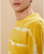 T-Shirt Pocket Crew jaune
