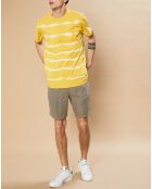 T-Shirt Pocket Crew jaune