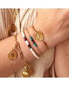 Bracelet California en Laiton doré