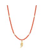 Collier Color Shark en Laiton doré