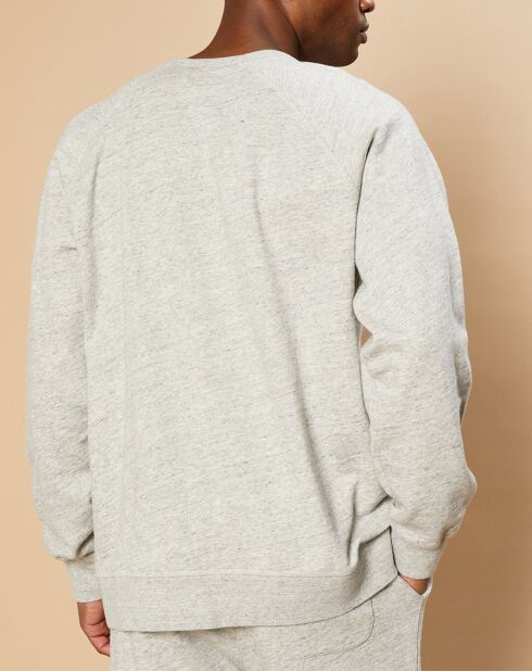 Sweat Light Pocket heather gris