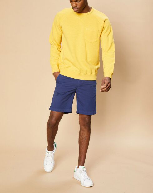 Short Bobby worker bleu