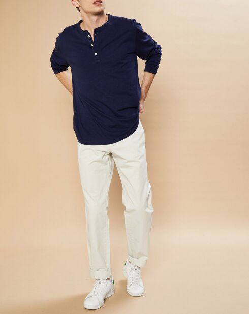 Pantalon Tex craie