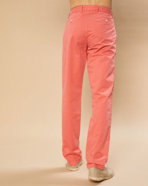 Pantalon Tex faded red