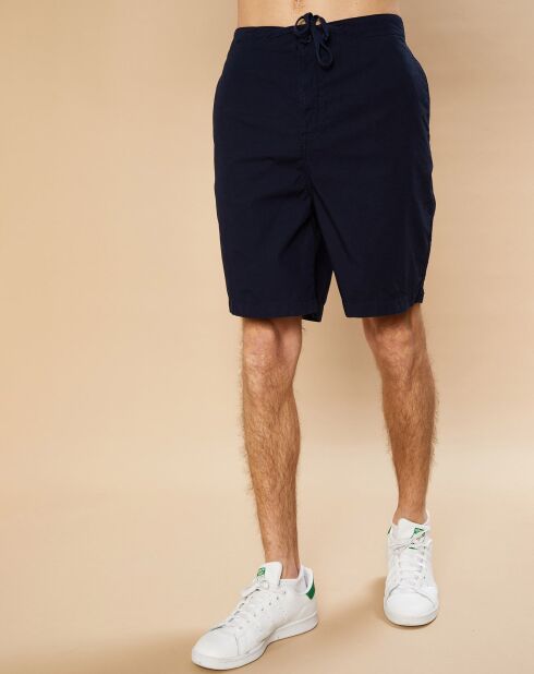 Marineblaue Cordshorts Gimmy
