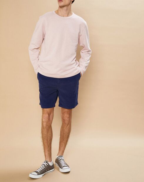 Blauwe corduroy korte broek van Gimmy worker