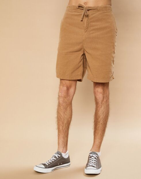 Short en Velours côtelé Gimmy caramel