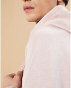 Sweat à capuche Light faded rose