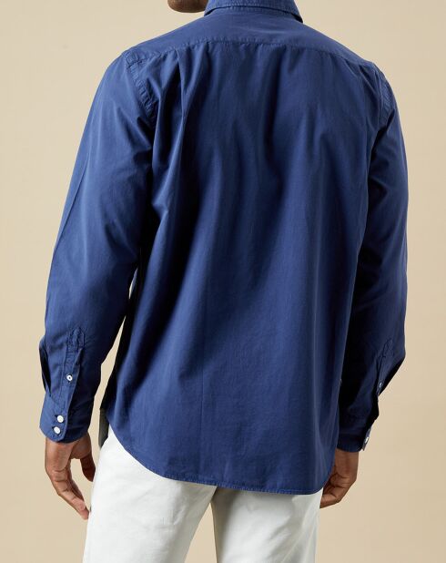 Chemise regular Paul Pat bleu profond