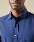 Chemise regular Paul Pat bleu profond